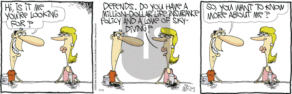 The Duplex on Monday July 15, 2019 Comic Strip