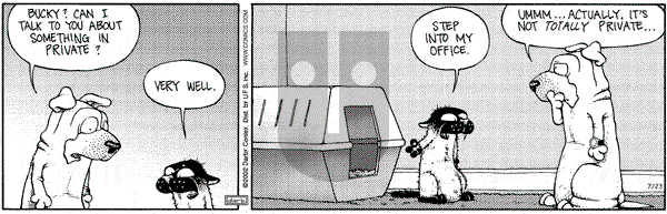 Get Fuzzy on Tuesday July 23, 2002 Comic Strip