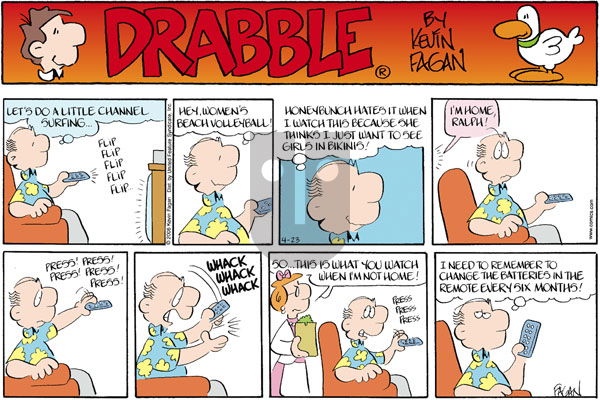 Drabble on Sunday April 23, 2006 Comic Strip