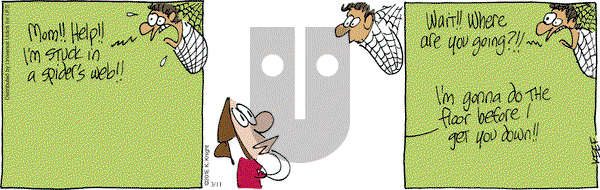 The Knight Life on Friday March 11, 2016 Comic Strip