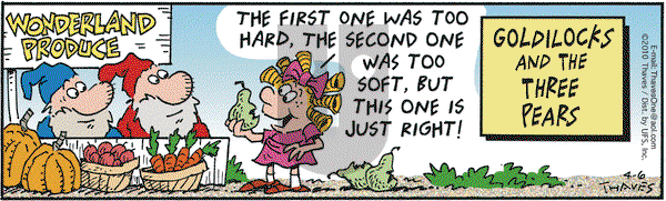 Frank and Ernest on Tuesday April 6, 2010 Comic Strip