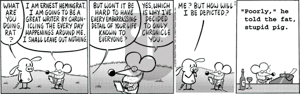 Pearls Before Swine on Monday August 18, 2008 Comic Strip