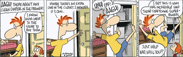 Baby Blues on Saturday December 3, 2005 Comic Strip