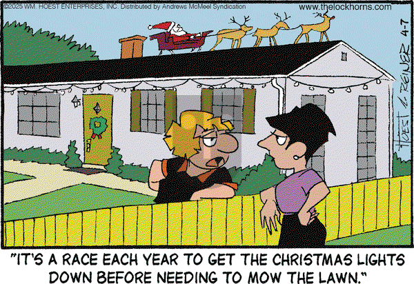 The Lockhorns on Monday April 7, 2025 Comic Strip