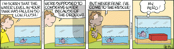Drabble on Wednesday June 10, 2015 Comic Strip