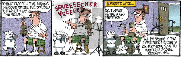 Monty on Friday July 10, 2020 Comic Strip