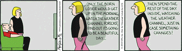 The Born Loser on Saturday August 2, 2014 Comic Strip