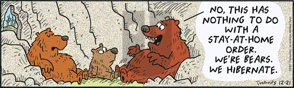 Frank and Ernest on Monday December 21, 2020 Comic Strip