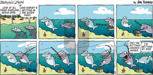 Sherman's Lagoon on Sunday April 27, 2025 Comic Strip
