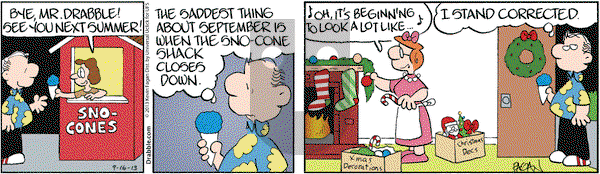 Drabble - Monday September 16, 2013 Comic Strip
