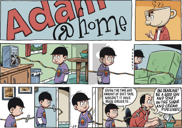 Adam@Home on Sunday January 27, 2019 Comic Strip