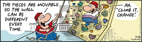 Frank and Ernest on Thursday March 28, 2019 Comic Strip