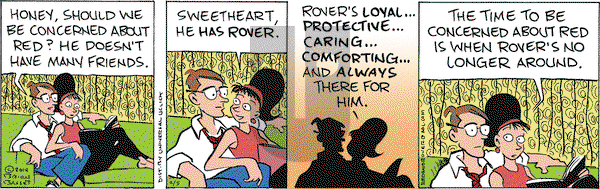 Red and Rover - Wednesday February 5, 2014 Comic Strip