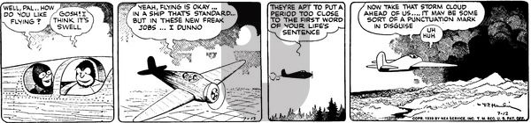Alley Oop on Wednesday July 12, 1939 Comic Strip