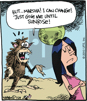 Reality Check on Wednesday March 24, 2010 Comic Strip