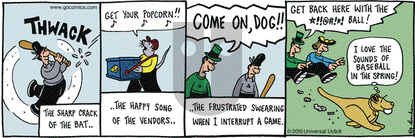 Overboard on Saturday April 4, 2015 Comic Strip
