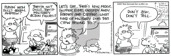 Soup to Nutz - Old on Wednesday July 25, 2007 Comic Strip