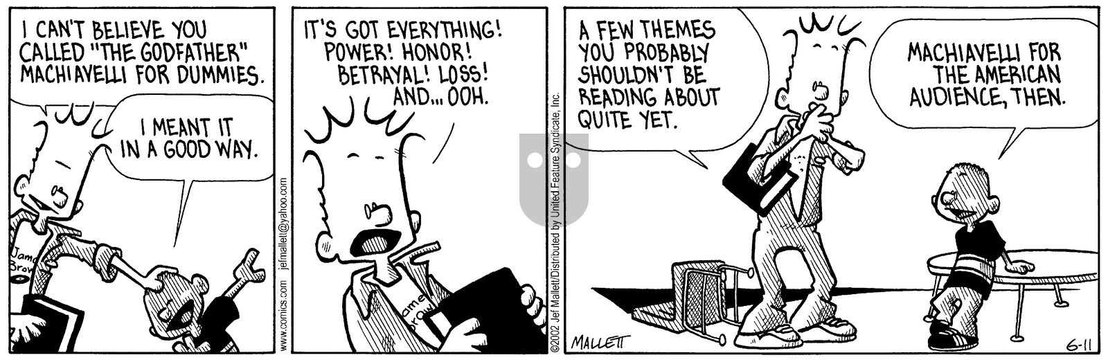 Frazz - Tuesday June 11, 2002 Comic Strip