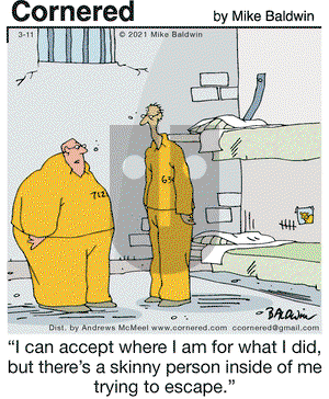 Cornered on Thursday March 11, 2021 Comic Strip