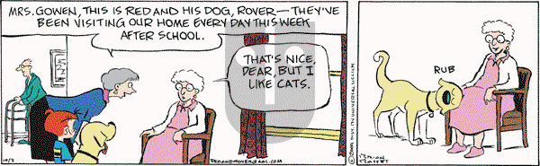 Red and Rover on Friday October 3, 2014 Comic Strip