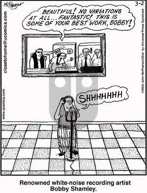 Close to Home on Saturday March 2, 2002 Comic Strip