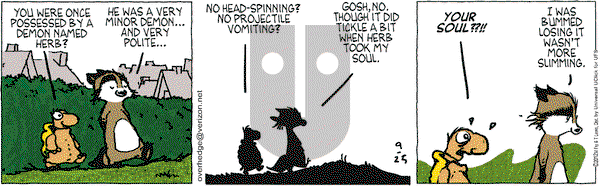 Over the Hedge on Tuesday September 25, 2012 Comic Strip