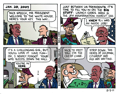 Ted Rall on Wednesday October 5, 2011 Comic Strip