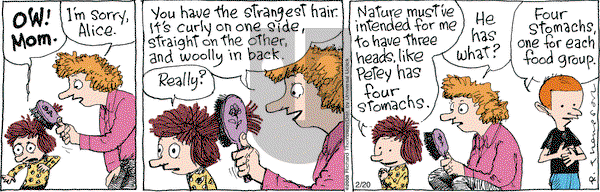 Cul de Sac on Wednesday February 20, 2013 Comic Strip