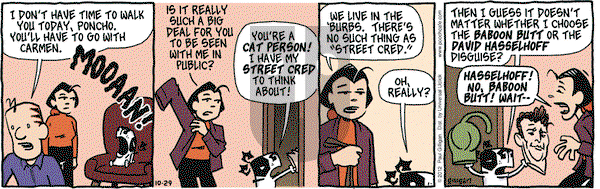 Pooch Cafe on Monday October 29, 2012 Comic Strip