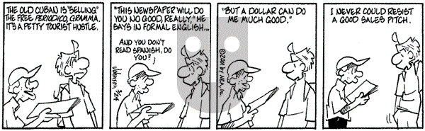 Arlo and Janis on Saturday March 24, 2001 Comic Strip