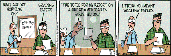 Grand Avenue on Monday March 22, 2010 Comic Strip
