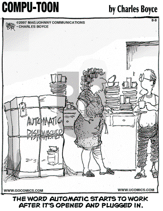 Compu-toon on Wednesday August 8, 2007 Comic Strip