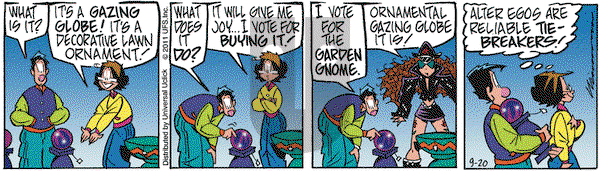 Rose is Rose on Tuesday September 20, 2011 Comic Strip