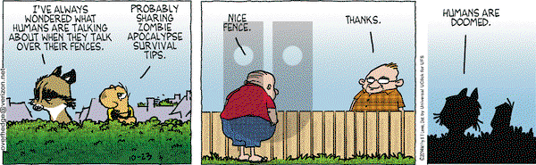 Over the Hedge on Thursday October 23, 2014 Comic Strip