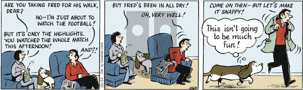 Fred Basset on Thursday May 24, 2012 Comic Strip