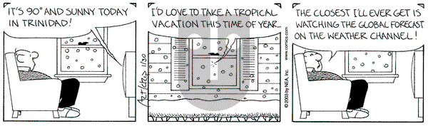 The Born Loser on Thursday January 30, 2003 Comic Strip