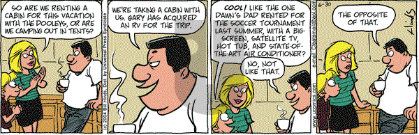 Cleats on Wednesday June 30, 2004 Comic Strip