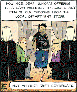 Brevity on Tuesday August 25, 2015 Comic Strip