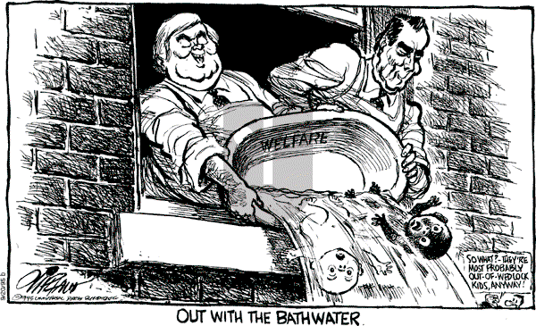 Pat Oliphant on Thursday September 21, 1995 Comic Strip