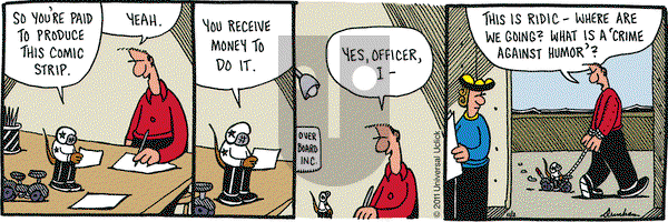 Overboard on Wednesday November 2, 2011 Comic Strip
