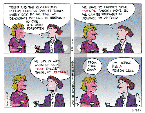 Ted Rall on Wednesday May 14, 2025 Comic Strip
