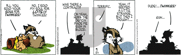Over the Hedge on Thursday September 27, 2012 Comic Strip