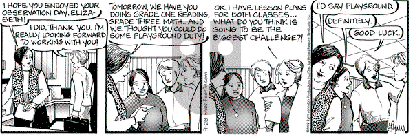 For Better or For Worse on Saturday September 28, 2002 Comic Strip