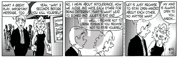 Luann on Wednesday July 23, 1997 Comic Strip