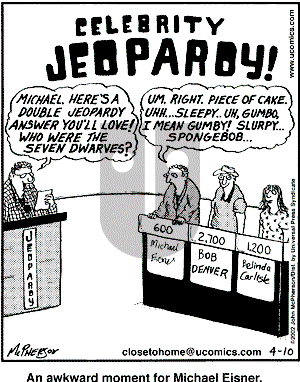 Close to Home - Wednesday April 10, 2002 Comic Strip