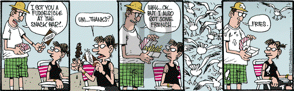 Monty on Tuesday August 8, 2017 Comic Strip