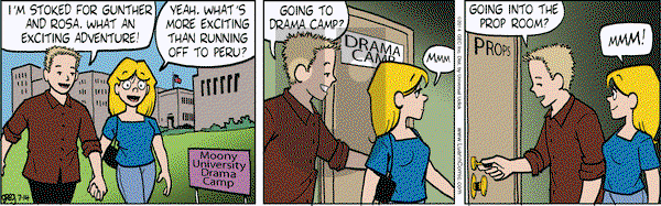 Luann on Monday July 14, 2014 Comic Strip