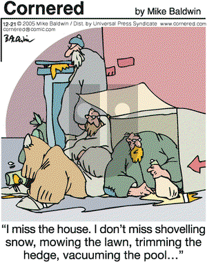 Cornered on Wednesday December 21, 2005 Comic Strip