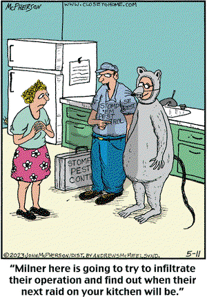 Close to Home on Thursday May 11, 2023 Comic Strip