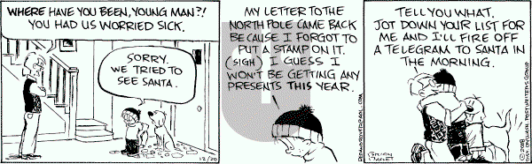 Red and Rover on Saturday December 20, 2008 Comic Strip
